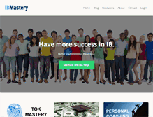 Tablet Screenshot of ibmastery.com